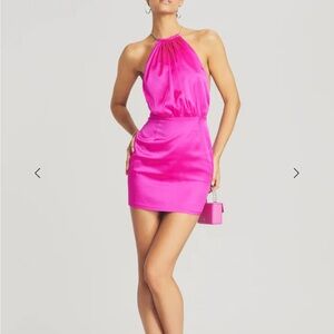 Retrofete Fuchsia Mini Dress